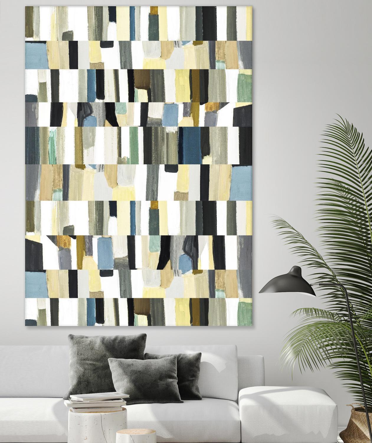 Logic-II by Lori Dubois on GIANT ART - beige patterns tan