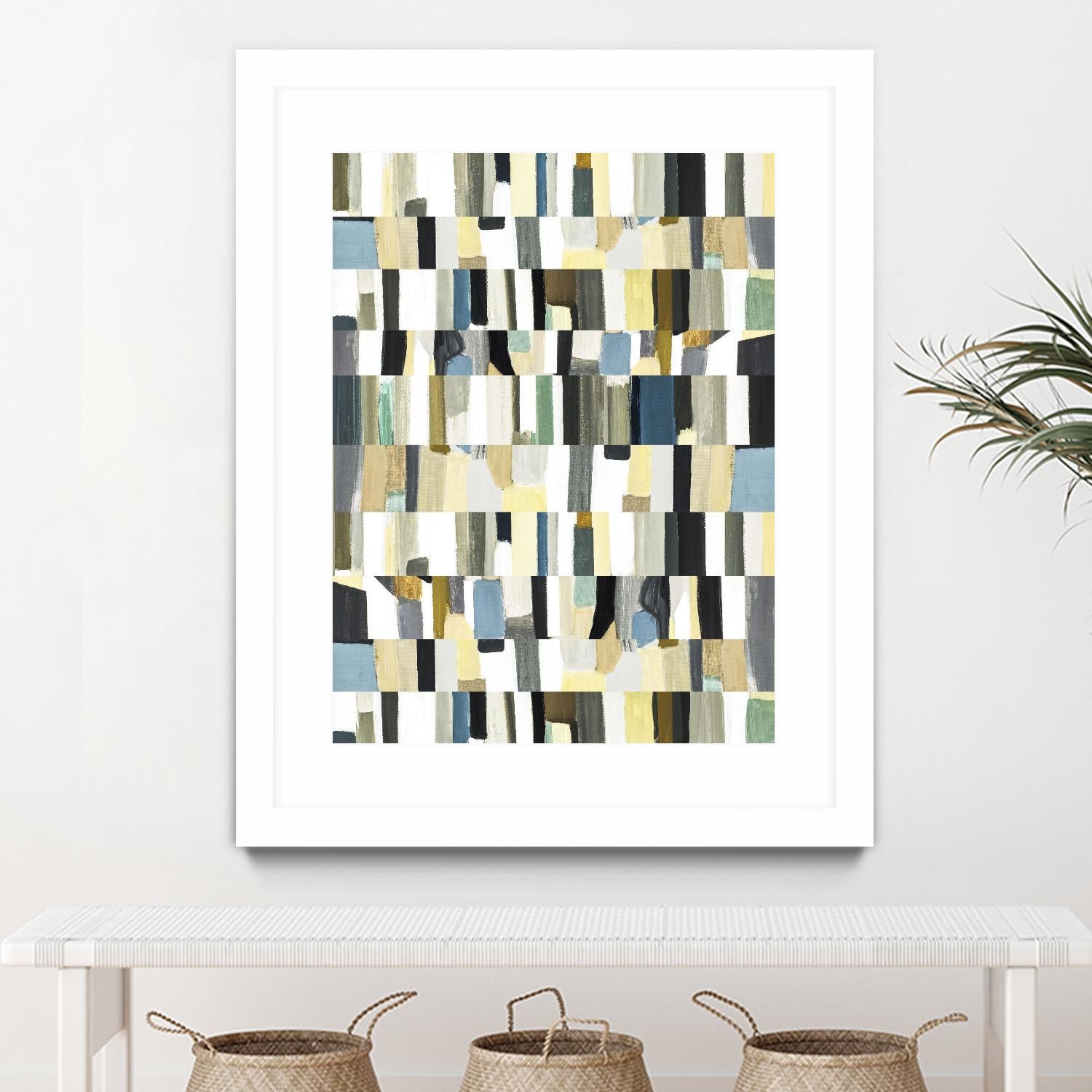 Logic-II by Lori Dubois on GIANT ART - beige patterns tan