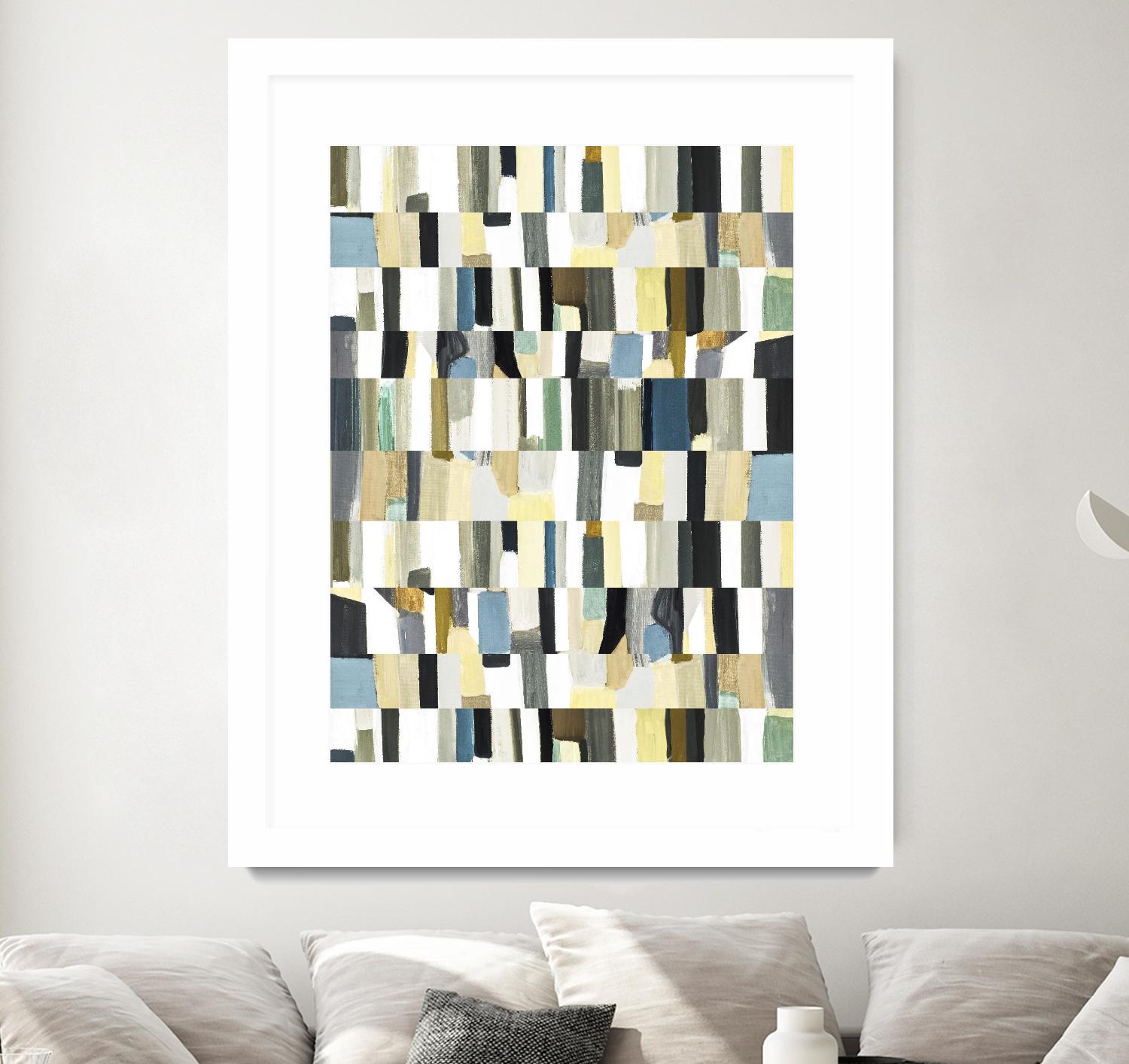 Logic-II by Lori Dubois on GIANT ART - beige patterns tan