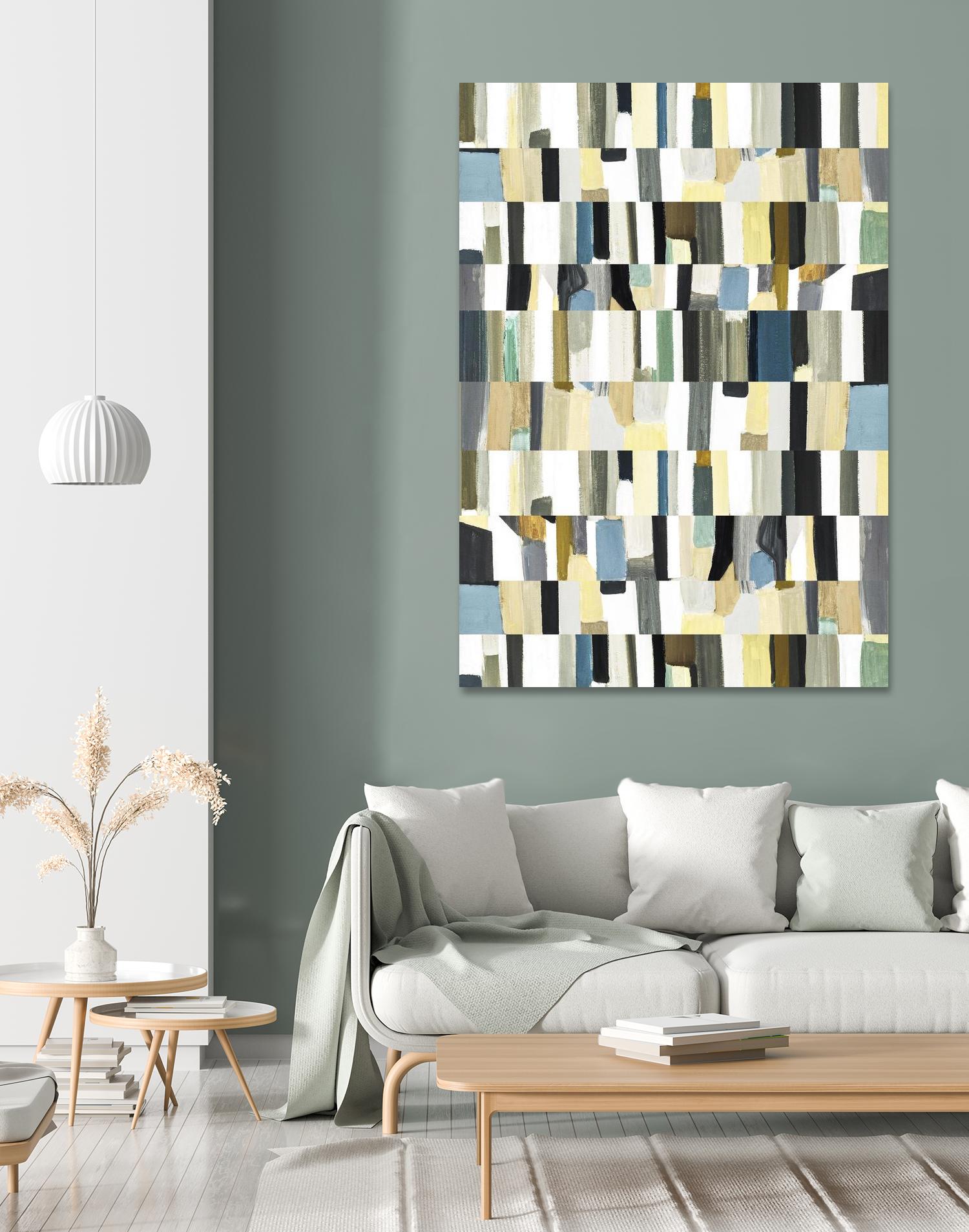 Logic-II by Lori Dubois on GIANT ART - beige patterns tan