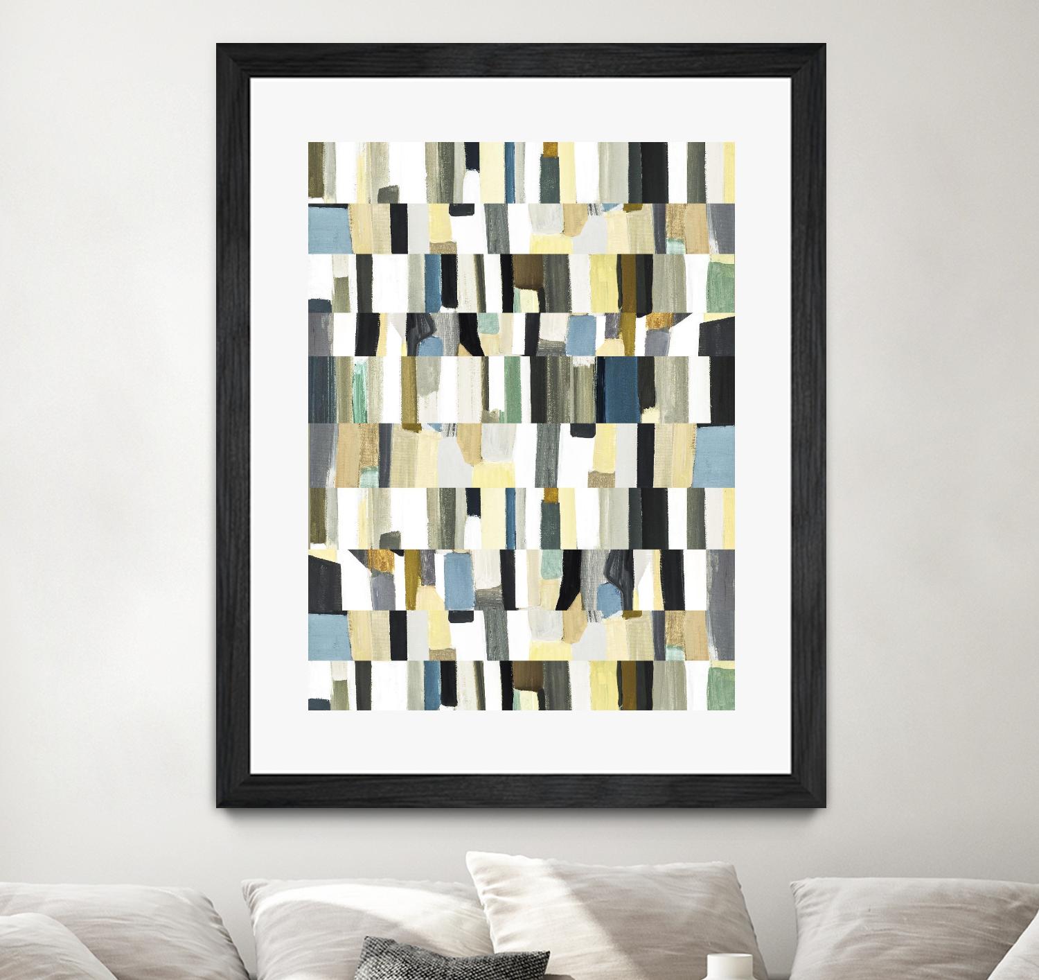 Logic-II by Lori Dubois on GIANT ART - beige patterns tan