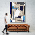 CoolPerspective-I by Lori Dubois on GIANT ART - beige linear grays