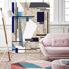 CoolPerspective-I by Lori Dubois on GIANT ART - beige linear grays