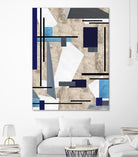 CoolPerspective-I by Lori Dubois on GIANT ART - beige linear grays