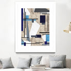 CoolPerspective-I by Lori Dubois on GIANT ART - beige linear grays