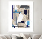 CoolPerspective-I by Lori Dubois on GIANT ART - beige linear grays