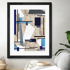 CoolPerspective-I by Lori Dubois on GIANT ART - beige linear grays