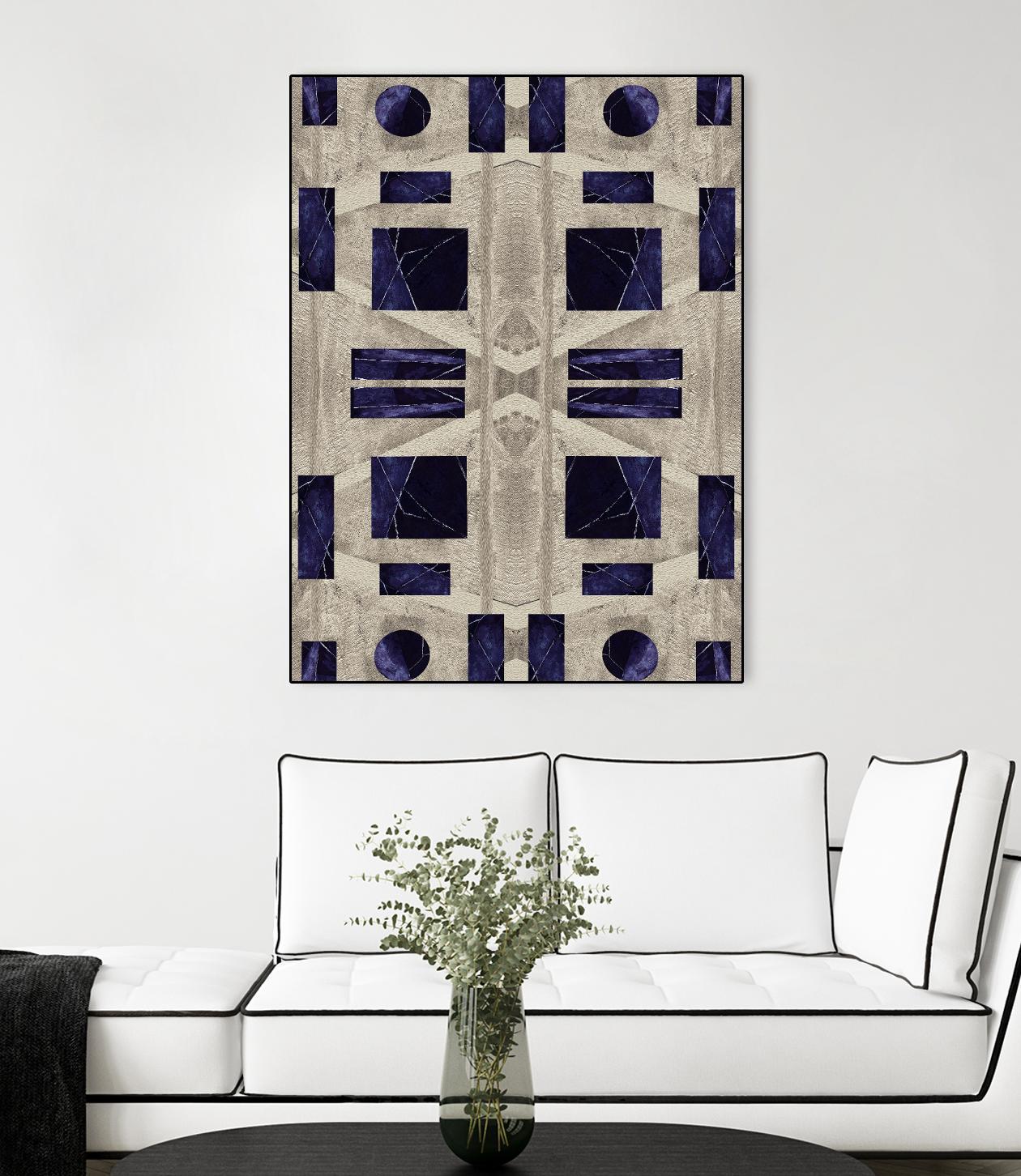 MeasureOfTime by Lori Dubois on GIANT ART - beige shapes geometric shapes