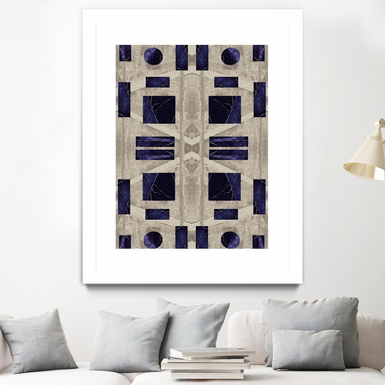 MeasureOfTime by Lori Dubois on GIANT ART - beige shapes geometric shapes