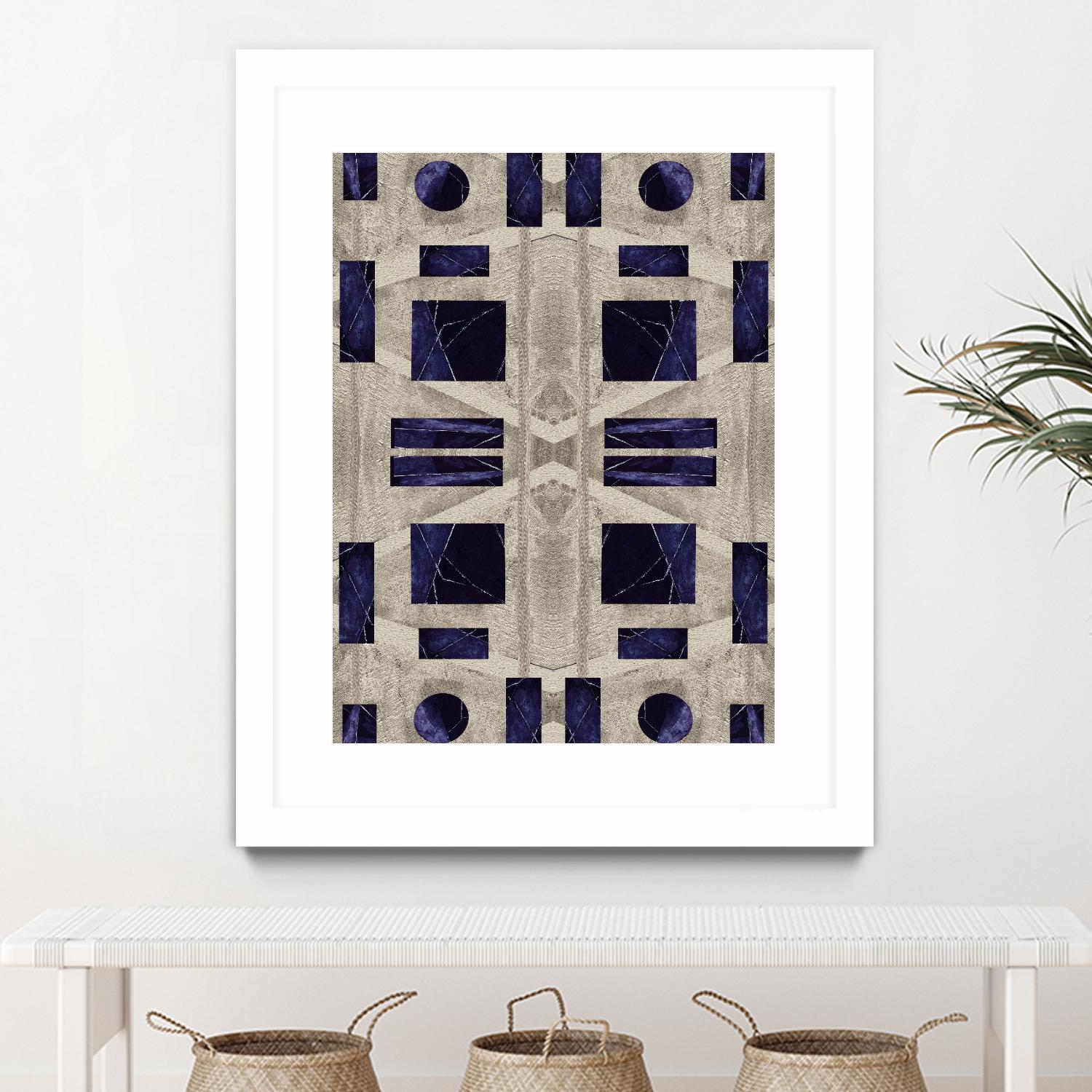 MeasureOfTime by Lori Dubois on GIANT ART - beige shapes geometric shapes