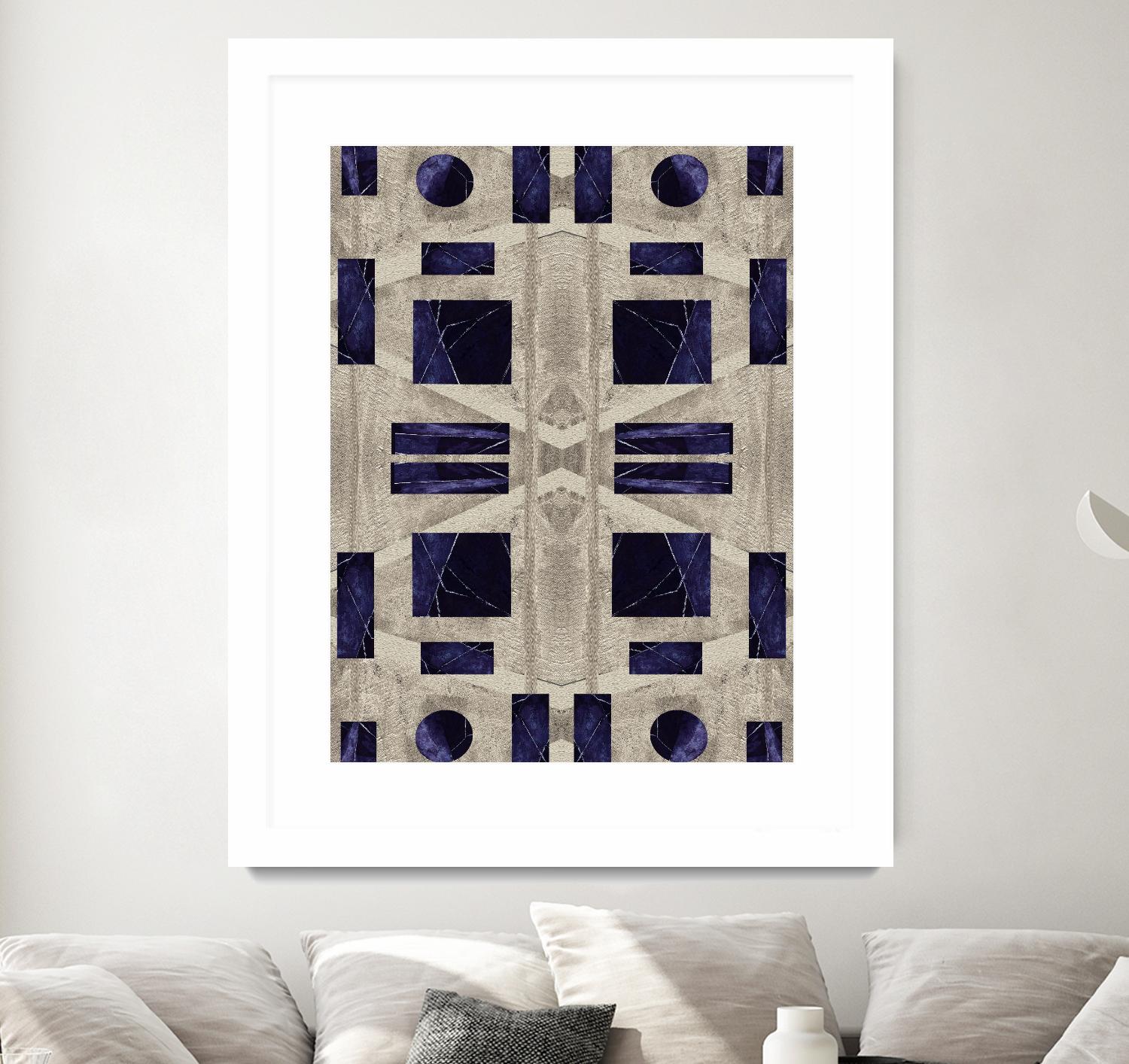 MeasureOfTime by Lori Dubois on GIANT ART - beige shapes geometric shapes