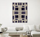 MeasureOfTime by Lori Dubois on GIANT ART - beige shapes geometric shapes