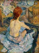 (La Toilette) - 1889  by Henri de Toulouse Lautrec on GIANT ART