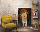 Madame Kisling, 1917 by Amedeo Modigliani on GIANT ART - beige museums modigliani