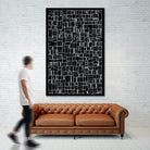 NEON NOIR by Celine Cimon on GIANT ART - black abstract canadian
