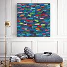 OCEAN- bleu by Celine Cimon on GIANT ART - blue abstract canadian