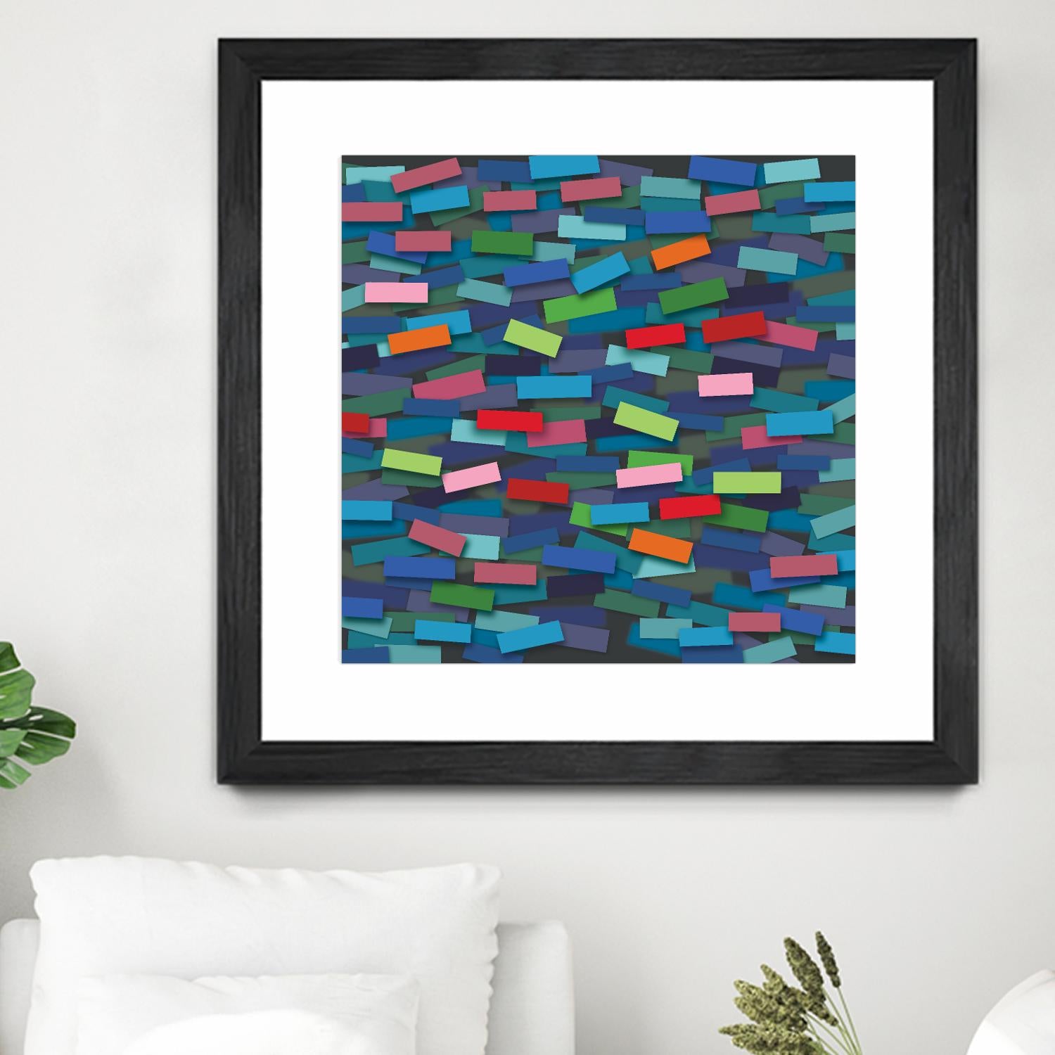 OCEAN- bleu by Celine Cimon on GIANT ART - blue abstract canadian