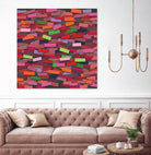 OCEAN- rouge by Celine Cimon on GIANT ART - red abstract canadian artist