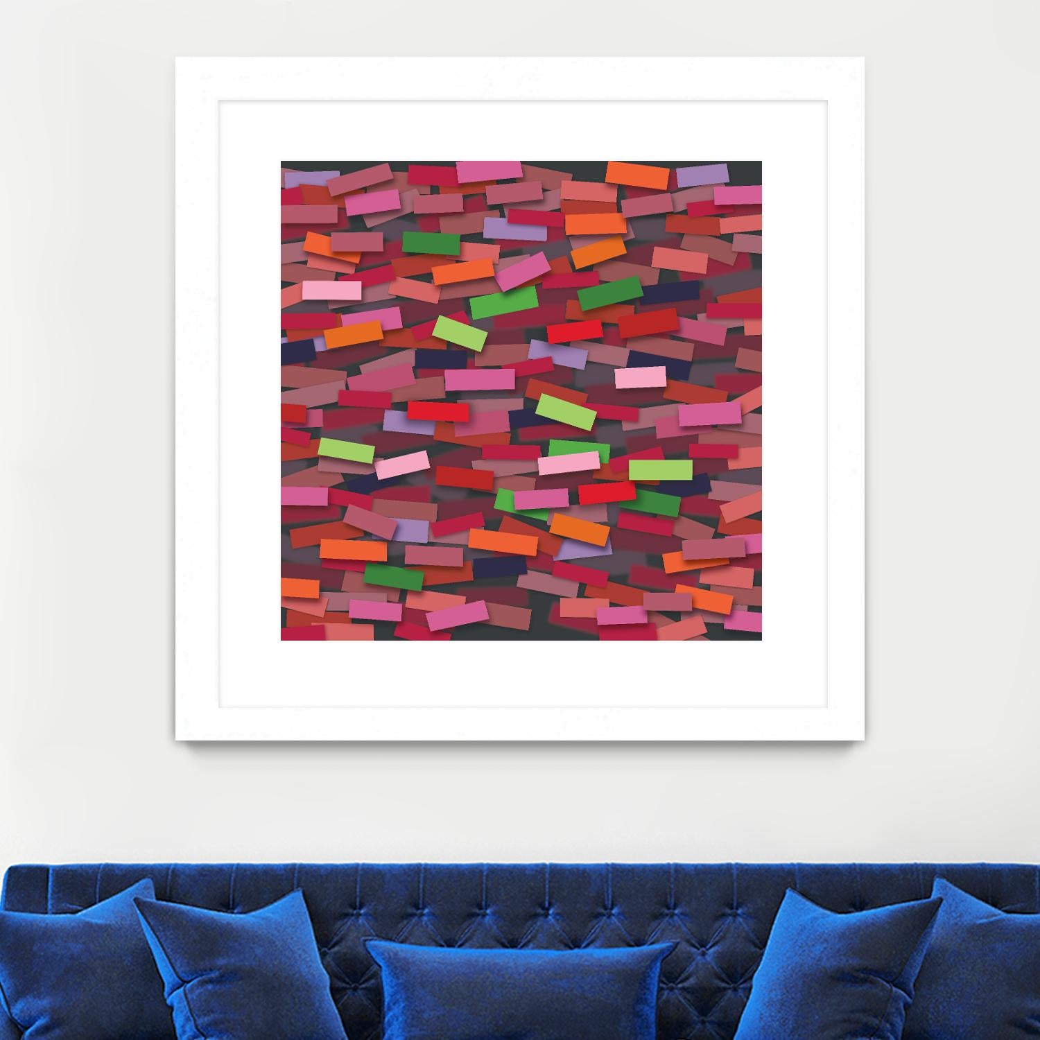 OCEAN- rouge by Celine Cimon on GIANT ART - red abstract canadian artist