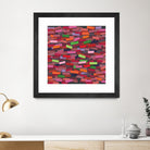 OCEAN- rouge by Celine Cimon on GIANT ART - red abstract canadian artist