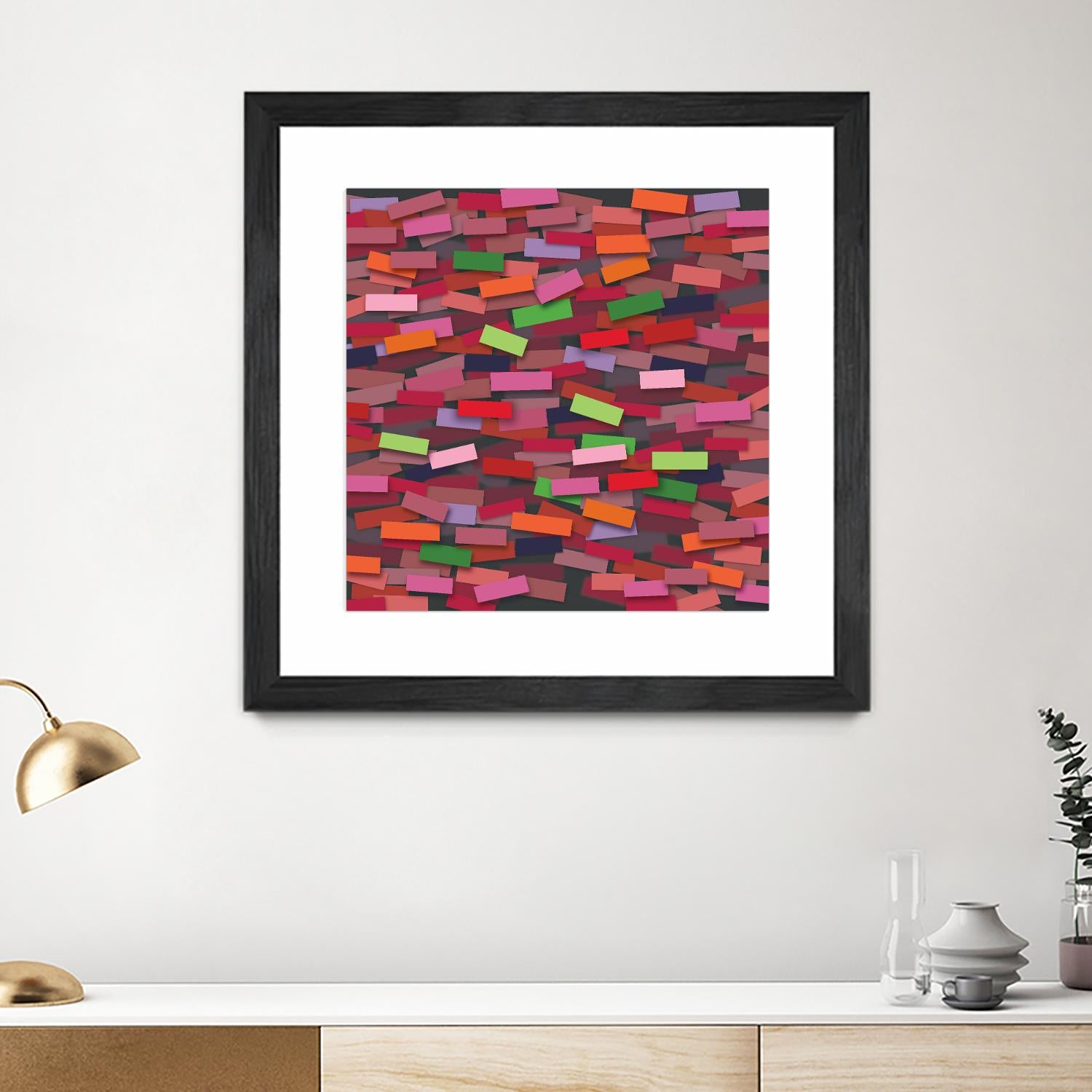 OCEAN- rouge by Celine Cimon on GIANT ART - red abstract canadian artist