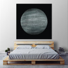 ORB - fond noir by Celine Cimon on GIANT ART - black abstract canadian