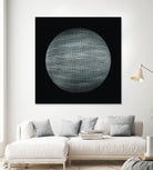 ORB - fond noir by Celine Cimon on GIANT ART - black abstract canadian