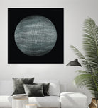 ORB - fond noir by Celine Cimon on GIANT ART - black abstract canadian