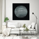 ORB - fond noir by Celine Cimon on GIANT ART - black abstract canadian