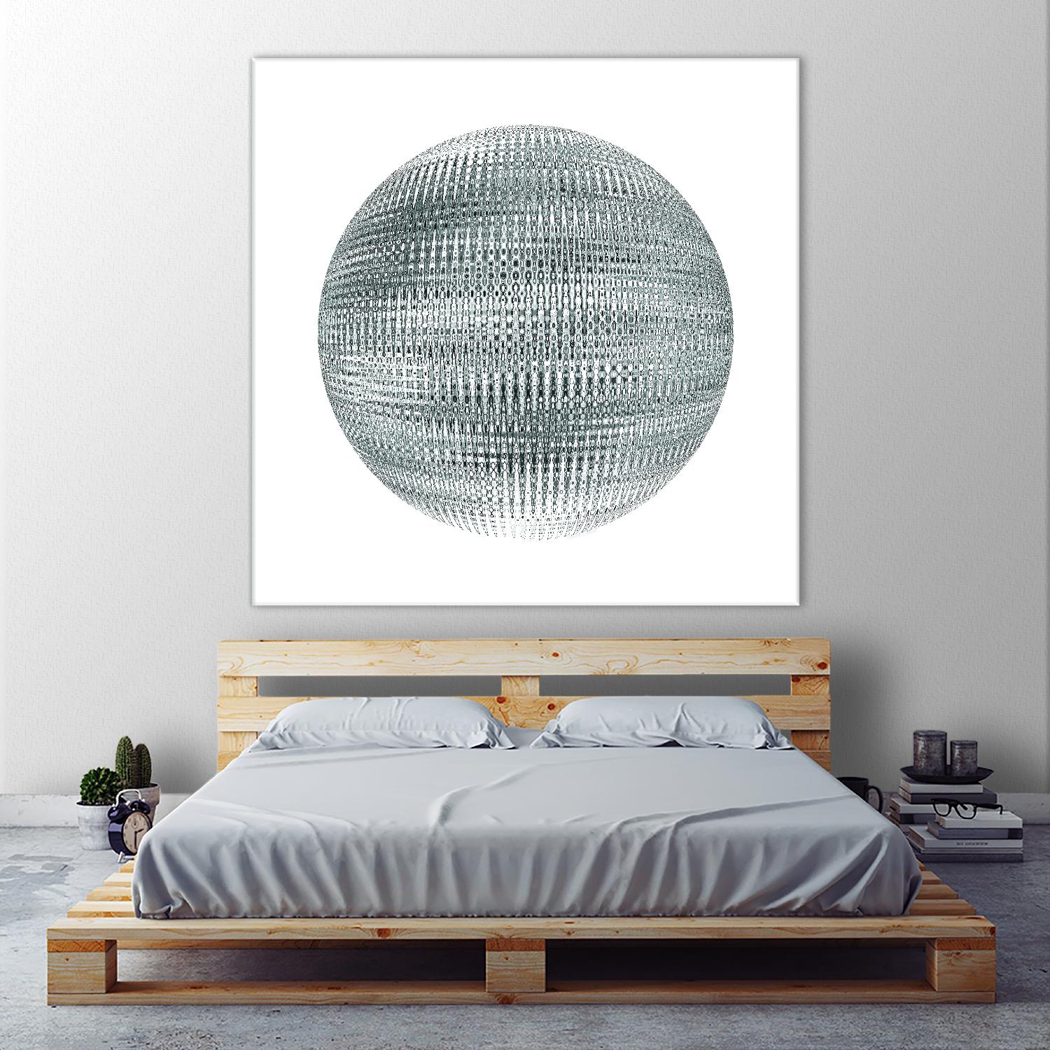 ORB - fond blanc by Celine Cimon on GIANT ART - white abstract canadian artist