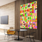 INTERPLAY - jaune by Celine Cimon on GIANT ART - yellow abstract canadian