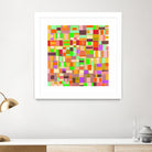 INTERPLAY - jaune by Celine Cimon on GIANT ART - yellow abstract canadian