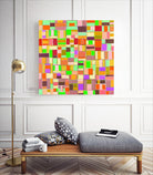INTERPLAY - jaune by Celine Cimon on GIANT ART - yellow abstract canadian