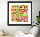 INTERPLAY - jaune by Celine Cimon on GIANT ART - yellow abstract canadian