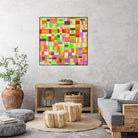 INTERPLAY - jaune by Celine Cimon on GIANT ART - yellow abstract canadian