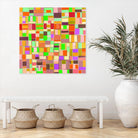 INTERPLAY - jaune by Celine Cimon on GIANT ART - yellow abstract canadian