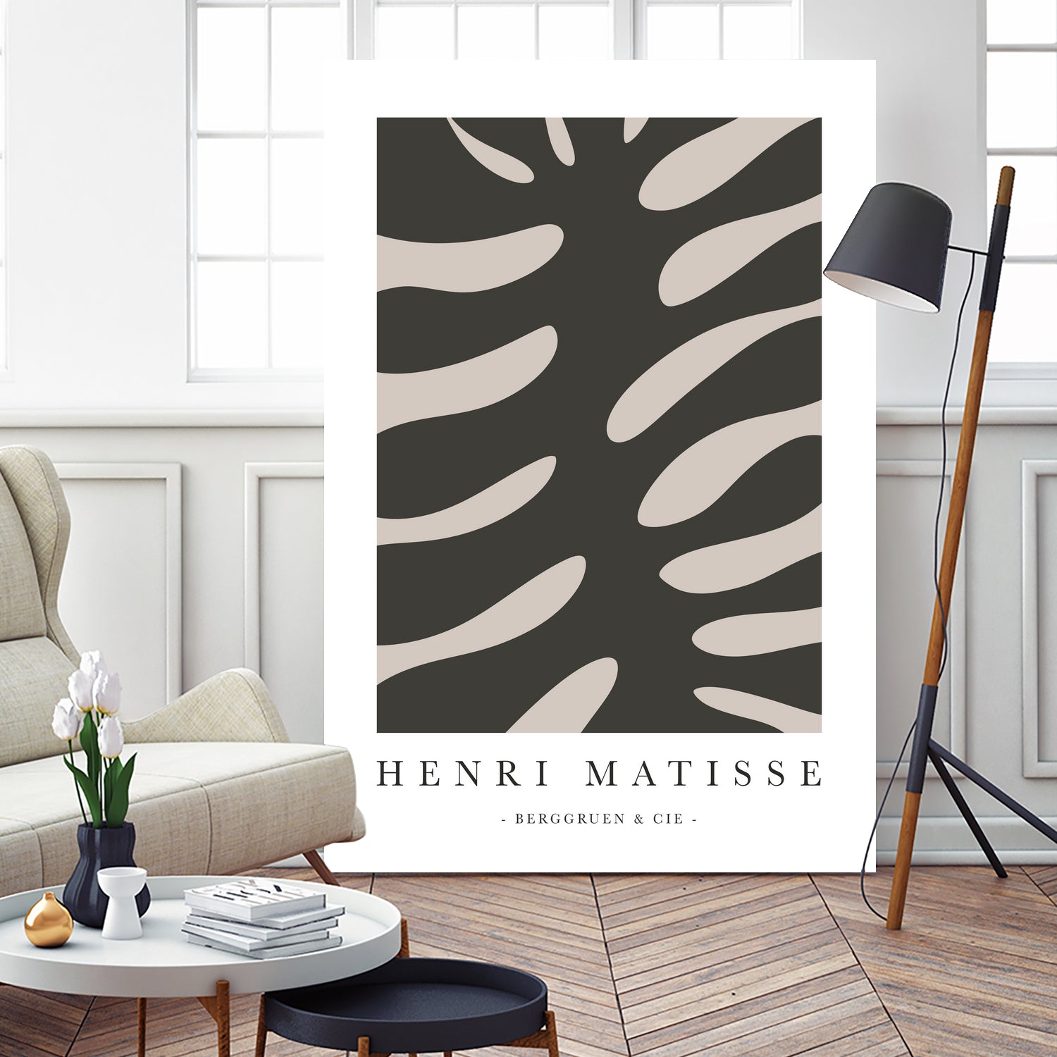 Inspiration II by M Studio on GIANT ART - beige