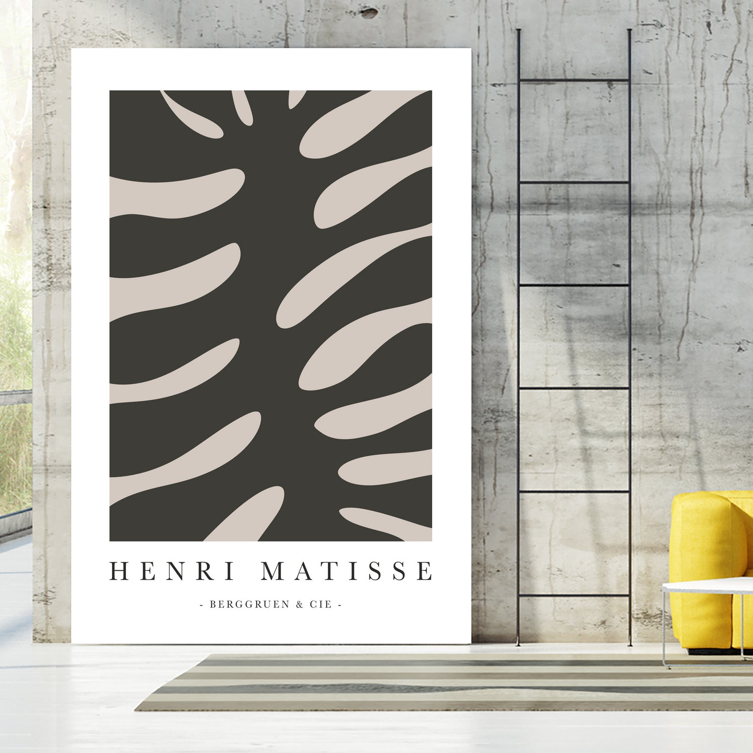 Inspiration II by M Studio on GIANT ART - beige