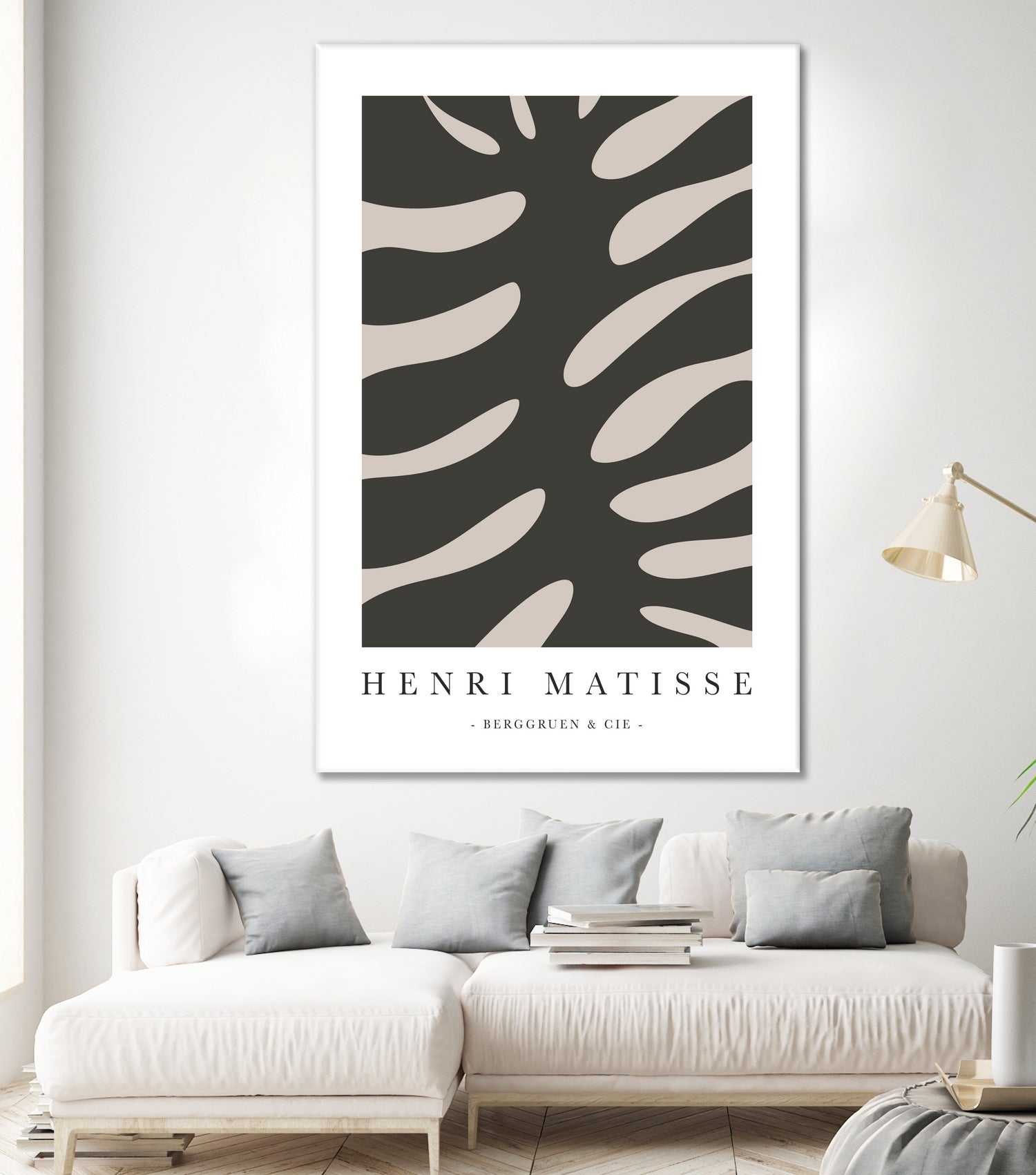 Inspiration II by M Studio on GIANT ART - beige