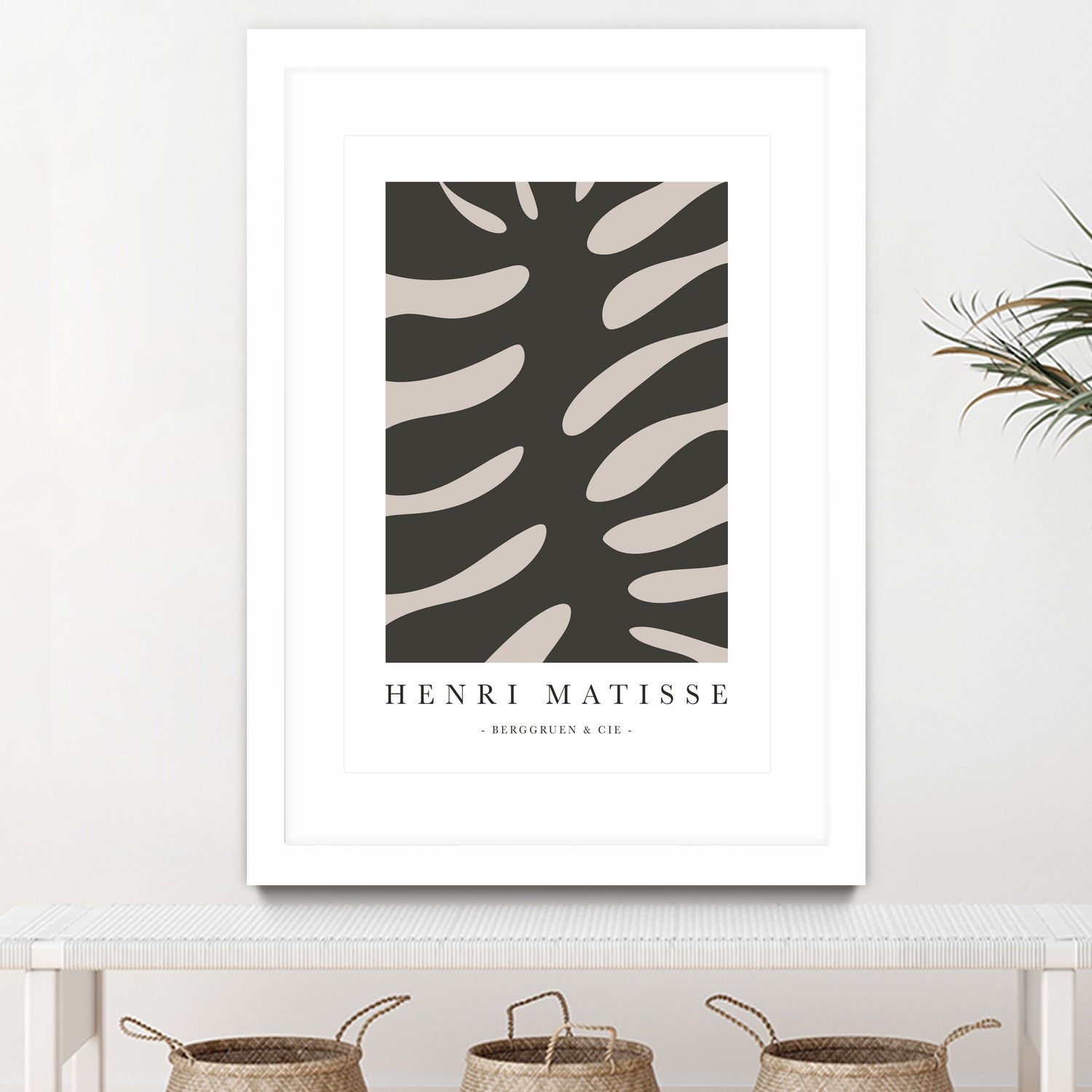 Inspiration II by M Studio on GIANT ART - beige