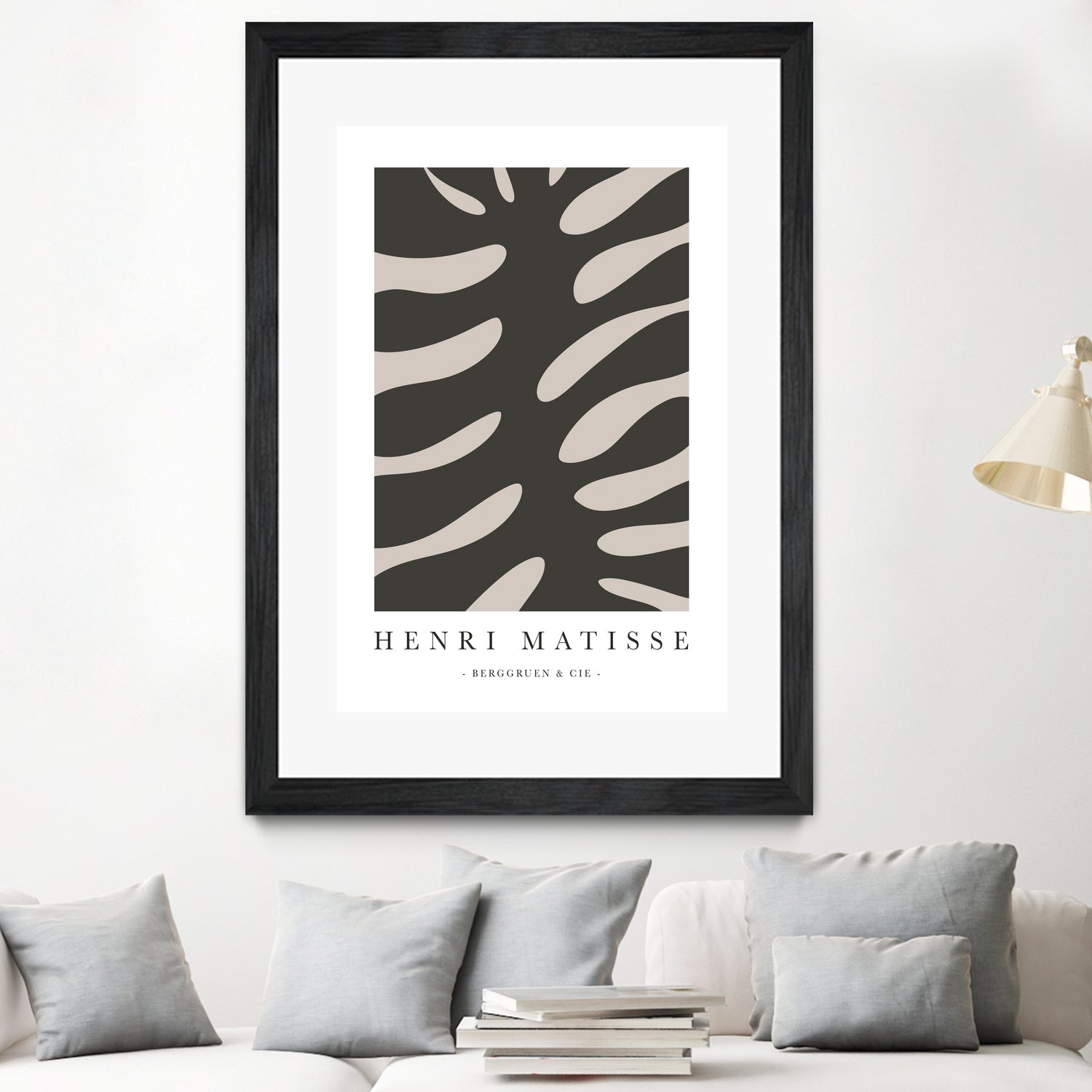 Inspiration II by M Studio on GIANT ART - beige
