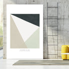 Art Graphique I by M Studio on GIANT ART - beige scandinavian