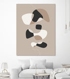 Forms of Art III by M Studio on GIANT ART - beige scandinavian