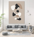 Forms of Art III by M Studio on GIANT ART - beige scandinavian