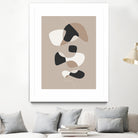 Forms of Art III by M Studio on GIANT ART - beige scandinavian