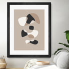 Forms of Art III by M Studio on GIANT ART - beige scandinavian