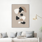 Forms of Art III by M Studio on GIANT ART - beige scandinavian