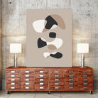 Forms of Art III by M Studio on GIANT ART - beige scandinavian