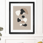 Forms of Art III by M Studio on GIANT ART - beige scandinavian