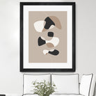 Forms of Art III by M Studio on GIANT ART - beige scandinavian